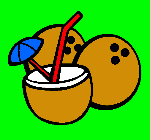 Cóctel de coco