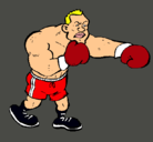 Dibujo Boxeador pintado por lloaxix