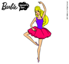 Dibujo Barbie bailarina de ballet pintado por gatita11