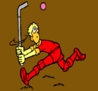 Dibujo Jugador de hockey sobre hierba pintado por fghcxxfv
