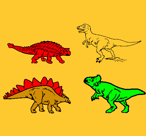 Dinosaurios de tierra