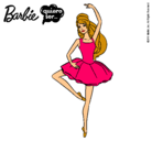 Dibujo Barbie bailarina de ballet pintado por bailarina11