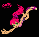 Dibujo Polly Pocket 5 pintado por thayna