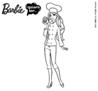 Dibujo Barbie de chef pintado por liatana