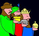 Dibujo Los Reyes Magos 3 pintado por RELLES