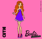 Dibujo Barbie Fashionista 3 pintado por Neusi