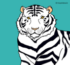 Dibujo Tigre pintado por LoReeh-