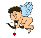 Dibujo Cupido pintado por luis123