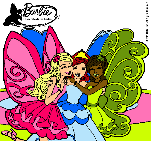 Barbie y sus amigas en hadas