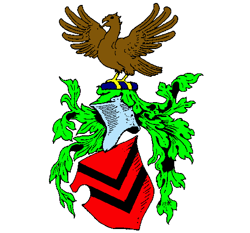 Escudo de armas y aguila 