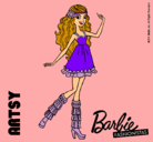 Dibujo Barbie Fashionista 1 pintado por sayca