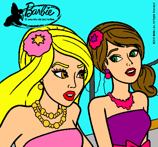 Barbie y su amiga