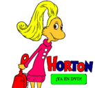Dibujo Horton - Sally O'Maley pintado por pipi