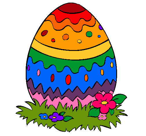 Dibujo Huevo de pascua 2 pintado por Omar09