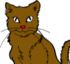 Dibujo Gato pintado por chochi