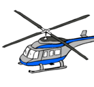 Dibujo Helicóptero  pintado por HELI