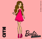 Dibujo Barbie Fashionista 3 pintado por ana1