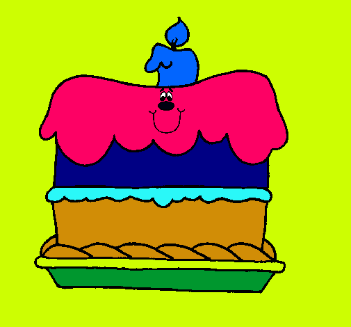 Pastel de cumpleaños