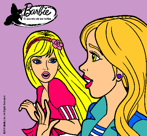 Barbie sorprendida