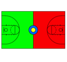 Dibujo Cancha pintado por isir