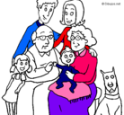Dibujo Familia pintado por joilo