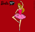 Dibujo Barbie bailarina de ballet pintado por 213456777778