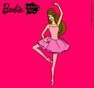 Dibujo Barbie bailarina de ballet pintado por mujerwapa