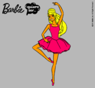 Dibujo Barbie bailarina de ballet pintado por yutyftyfyuu6