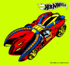 Dibujo Hot Wheels 7 pintado por auto