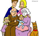 Dibujo Familia pintado por lupis210