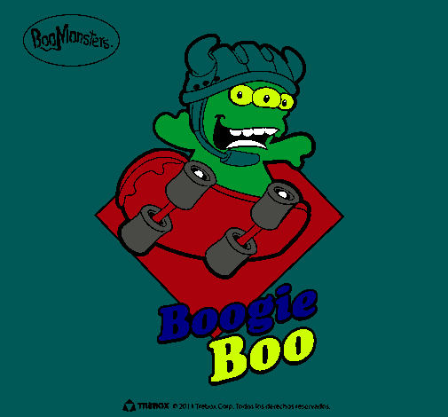 Dibujo BoogieBoo pintado por Renny