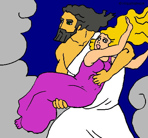 Dibujo El rapto de Perséfone pintado por princessht