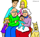 Dibujo Familia pintado por rin_y_len