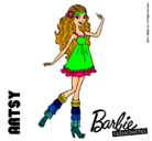 Dibujo Barbie Fashionista 1 pintado por Maria-pm