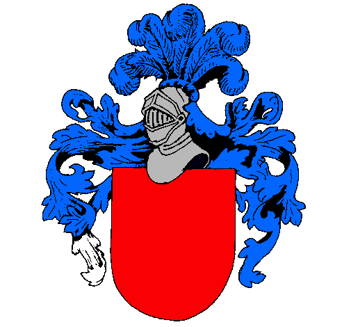 Escudo de armas y casco