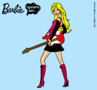 Dibujo Barbie la rockera pintado por IvaniTToh 