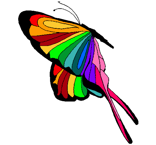 Dibujo Mariposa con grandes alas pintado por Omar09