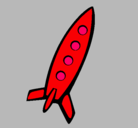 Dibujo Cohete II pintado por eaaaaaa