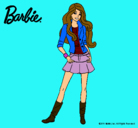 Dibujo Barbie juvenil pintado por nenitha_89