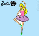 Dibujo Barbie bailarina de ballet pintado por xd18