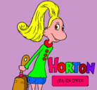 Dibujo Horton - Sally O'Maley pintado por iabela