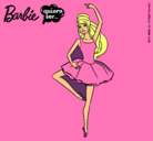 Dibujo Barbie bailarina de ballet pintado por marwa