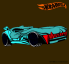 Dibujo Hot Wheels 3 pintado por thayna