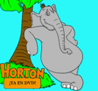 Dibujo Horton pintado por kien