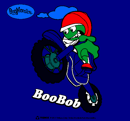 Dibujo BooBob pintado por Renny