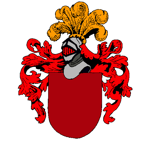 Escudo de armas y casco