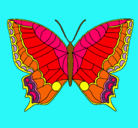 Dibujo Mariposa pintado por Lanitas