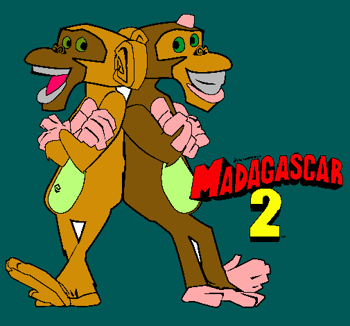 Madagascar 2 Manson y Phil 2