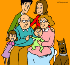 Dibujo Familia pintado por ani123