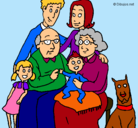Dibujo Familia pintado por alejitho 